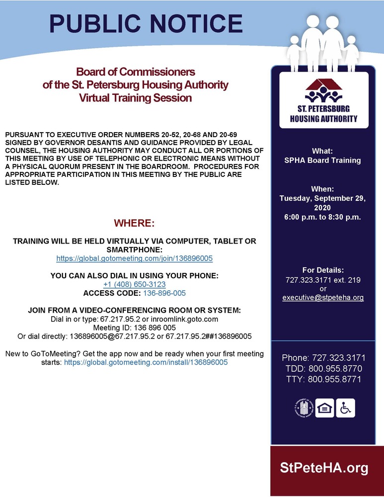 Board training Sept 29 all info listed above