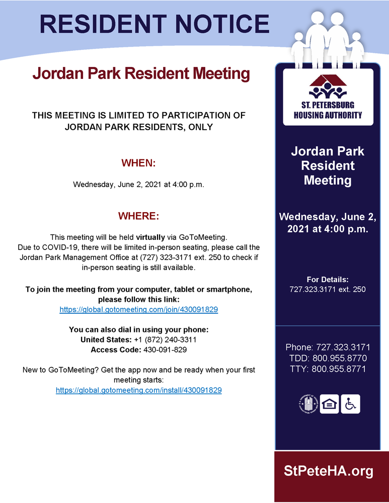 JP Resident Meeting