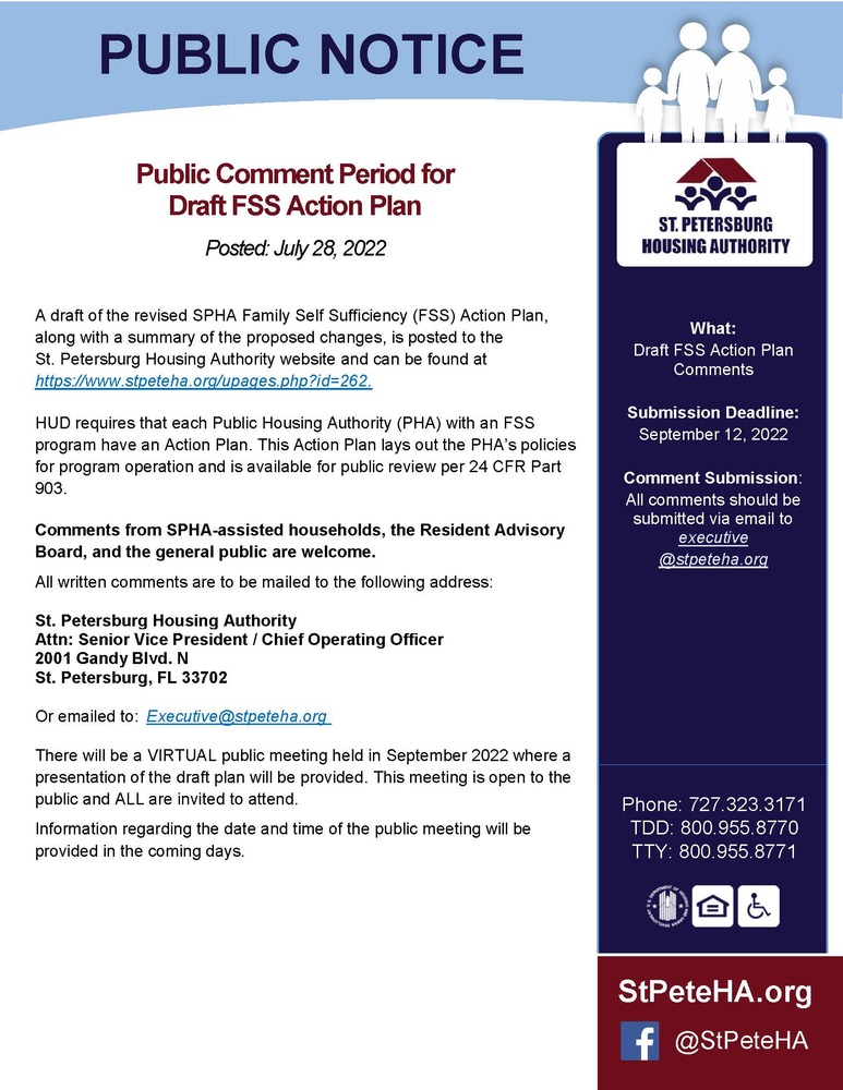 Public Comment Notice