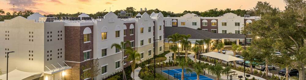 Housing building in St. Petersburg, Florida.