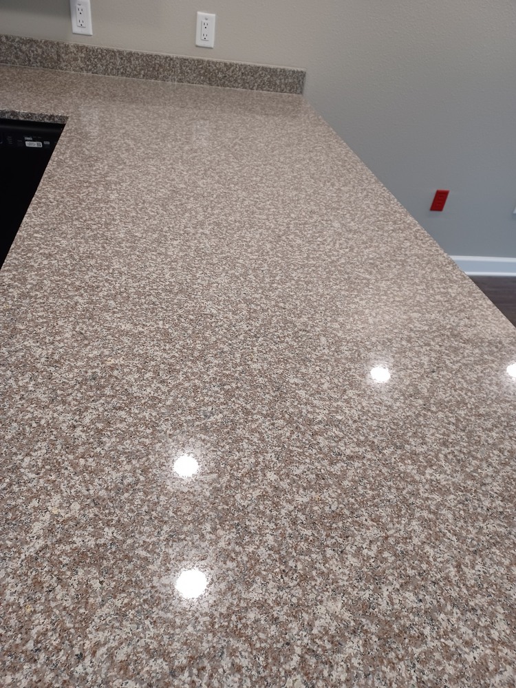 Disston Place Apartment kitchen counter.