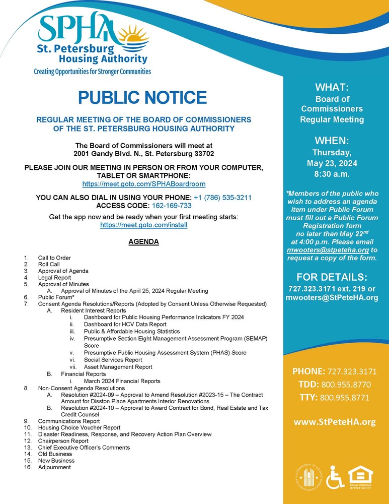 Agenda of Board Meeting