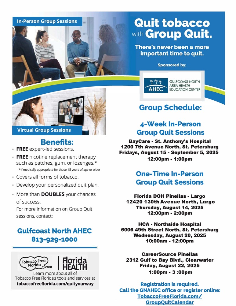 August 2025 Group Quit Flyer.