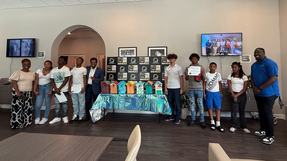 SPHA celebrated the graduation of youth from its Summer Construction Camp on July 31 at The Legacy at Jordan Park.