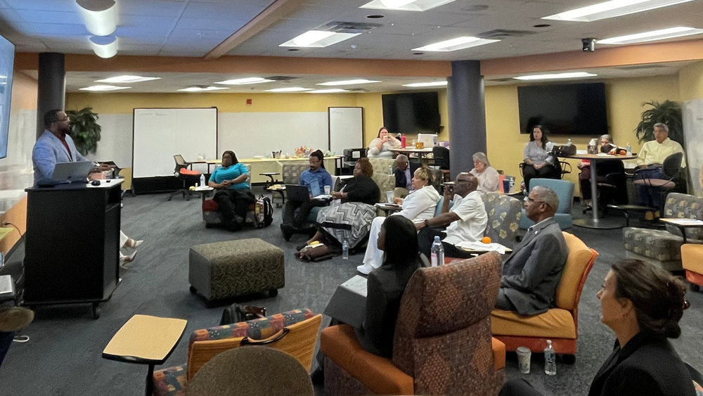 The St. Petersburg Housing Authority (SPHA) Special Call Meeting on October 14, 2025, attended by members of the SPHA Board of Commissioners and the SPHA executive leadership team.