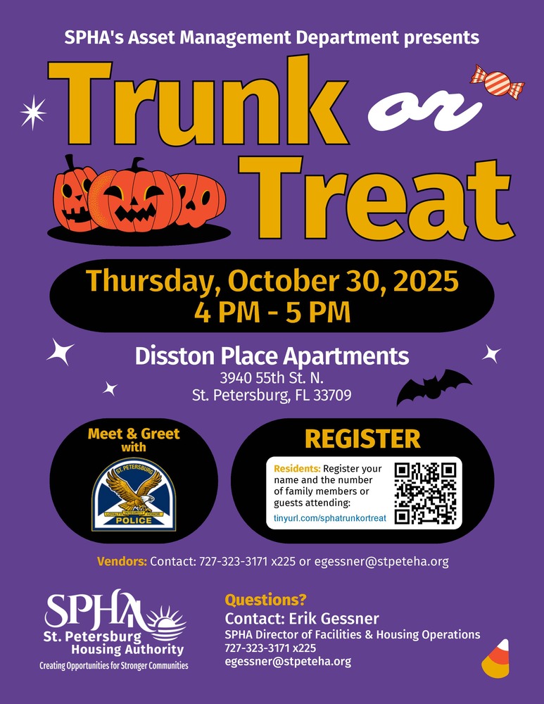Trunk or Treat flyer.