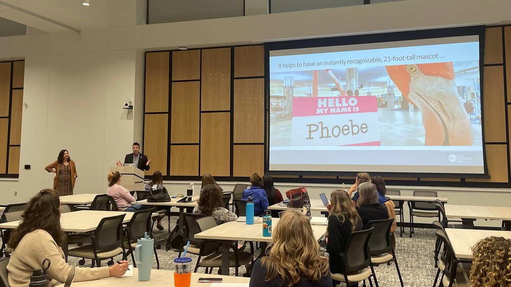 People at Pinellas County Public Information Officer Meeting in Largo.