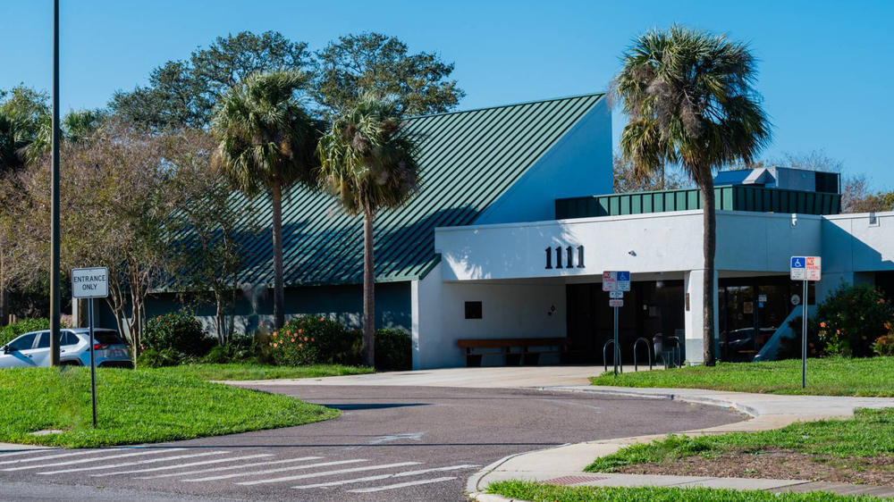Exterior of the Enoch D. Davis Center in St. Petersburg, Florida.