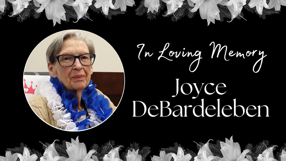 In Loving Memory, Joyce DeBardeleben.