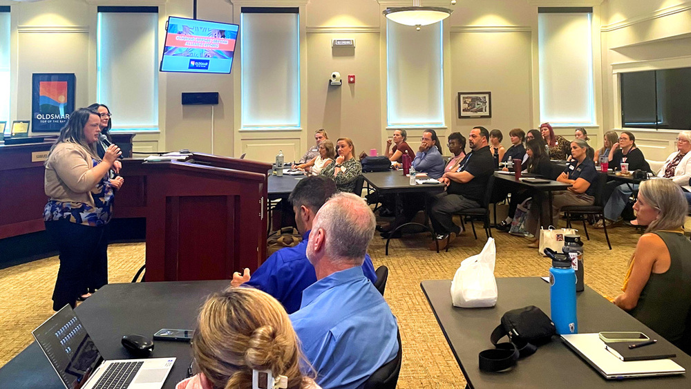 Pinellas County Public Information Officer (PIO) meeting, held at the Oldsmar Council Chamber in Oldsmar, May 11, 2026.