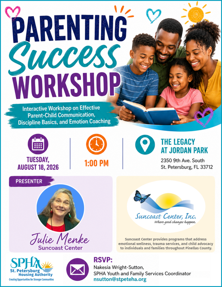 Parenting Workshop Flyer.