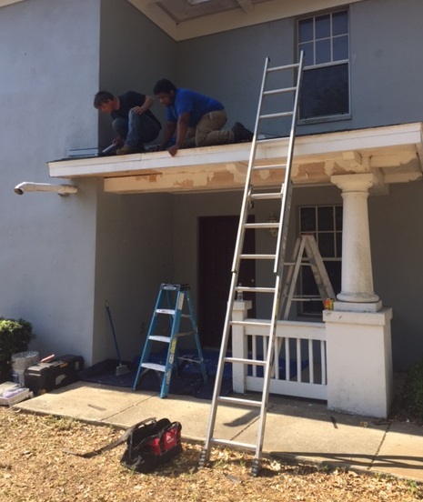 Yourh Build project 2 men of roof working