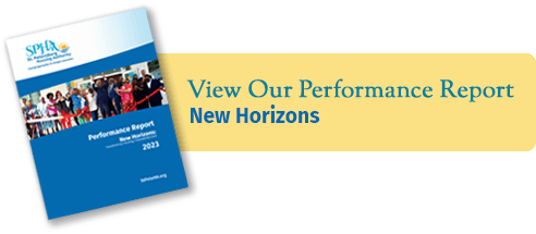 Performance Report Cover with words View our Performance Report - The Era of Transformation