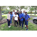 Group of SPHA team members at Gateway Place Apartments.