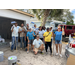 SPHA team volunteering on Habitat for Humanity house.