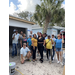 SPHA team with Habitat homeowners.