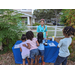 Tampa Bay Watch Discovery Center table with fun educational activities for the kids!