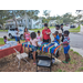 Kids at Jordan Park Community Garden.