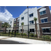Exterior of The Legacy at Jordan Park building and sidewalk.