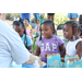 Young girls getting ice cream at Disston Place Apartments 2023.