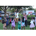 United Way Suncoast team and children dancing.