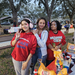 Three girls at Very Merry Holiday Party 2023.