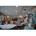 Community room decorated with balloons inside The Legacy at Jordan Park at SPHA Winter Wonderland event on March 14th.