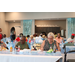 Residents playing BINGO inside The Legacy at Jordan Park building during SPHA Winter Wonderland event.