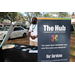 The Hub - table at Spring Family Picnic event in Jordan Park on March 26, 2024.