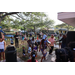 People dancing at the Spring Family Picnic event in Jordan Park on March 26, 2024.