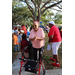 Woman wearing yellow sunglasses at the Spring Family Picnic event in Jordan Park on March 26, 2024.