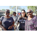 Group of people at Spring Family Picnic in Jordan Park.