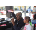 DJ at Spring Family Picnic in Jordan Park.