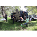  St. Petersburg Police Department vehicle and children at Back to School Event in Jordan Park 2025. 