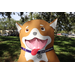  Cartoon dog decoration at Back to School Event in Jordan Park 2025. 
