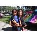  Father and child at Back to School Event in Jordan Park 2025. 