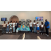  Students celebrating graduation of Summer Construction Camp at The Legacy at Jordan Park. 