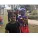  Three children at Trunk or Treat event. 