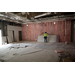  Interior of The Edward White Campus and a construction worker. 