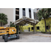  Side entrance of The Edward White Campus in November 2025. 