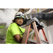  Construction worker inside The Edward White Campus. 
