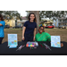 Two SPHA STEAM team members at the Very Merry Holiday Party in Jordan Park. 
