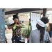  Awesome Austin's Entertainment creating a balloon creation at the Very Merry Holiday Party in Jordan Park. 