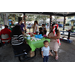  People at the Jordan Park Pavilion. 