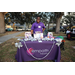  Empath health table at the Very Merry Holiday Party in Jordan Park. 