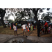  St. Petersburg Police and a families at the Very Merry Holiday Party in Jordan Park. 