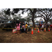  Group of people at the Very Merry Holiday Party in Jordan Park. 