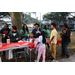  Group of people at the Very Merry Holiday Party in Jordan Park. 