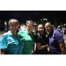  Four SPHA team members at the Very Merry Holiday Party in Jordan Park. 