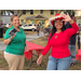  Two SPHA Social Services team members at the Very Merry Holiday Party in Jordan Park. 